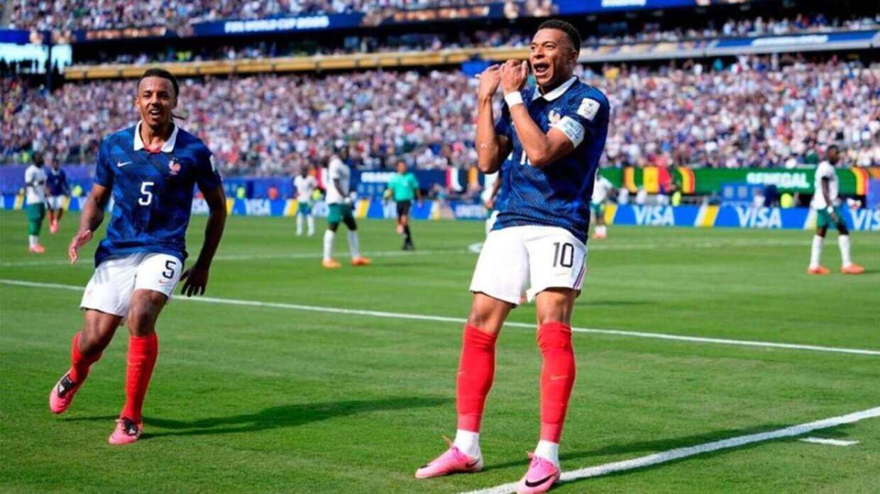 Francia celebra un gol en el Mundial 2026