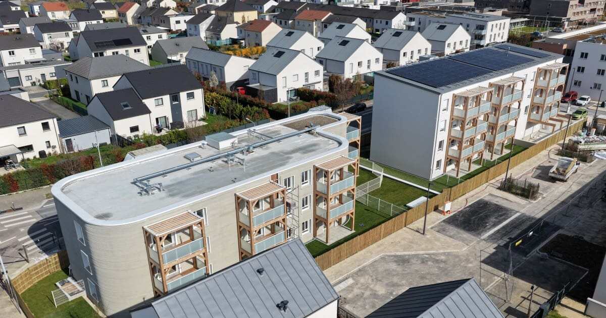 Edificio ViliaSprint2 impreso en 3D en Francia