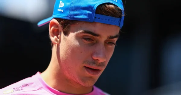 Franco Colapinto durante la práctica en el GP de Austria