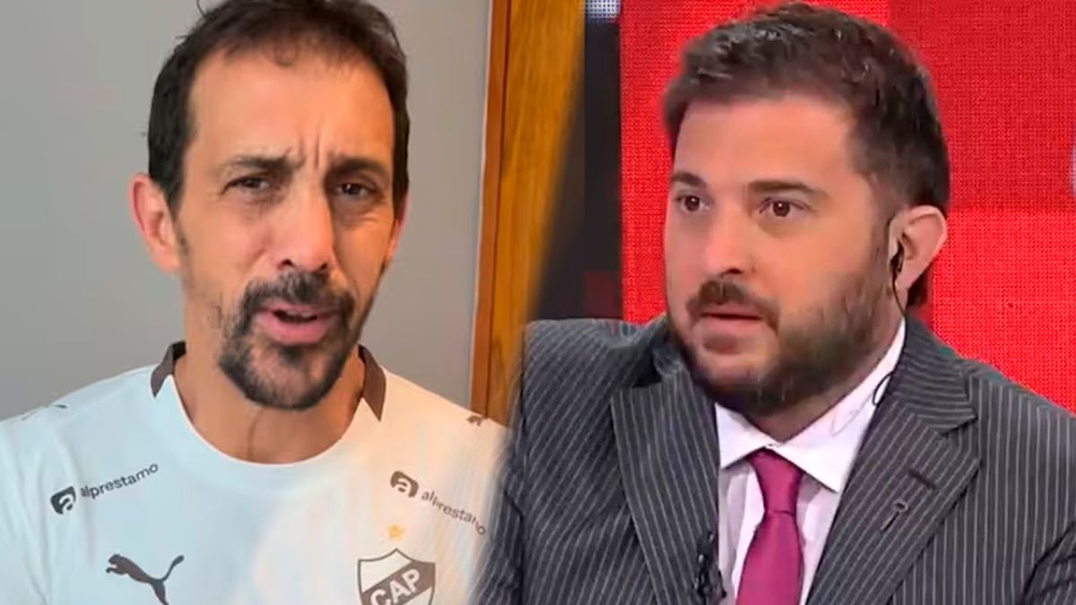 José Chatruc y Diego Brancatelli discutiendo sobre Messi