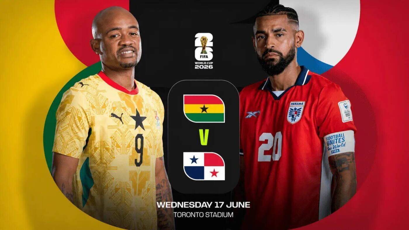 Partido entre Ghana y Panamá en el Mundial 2026