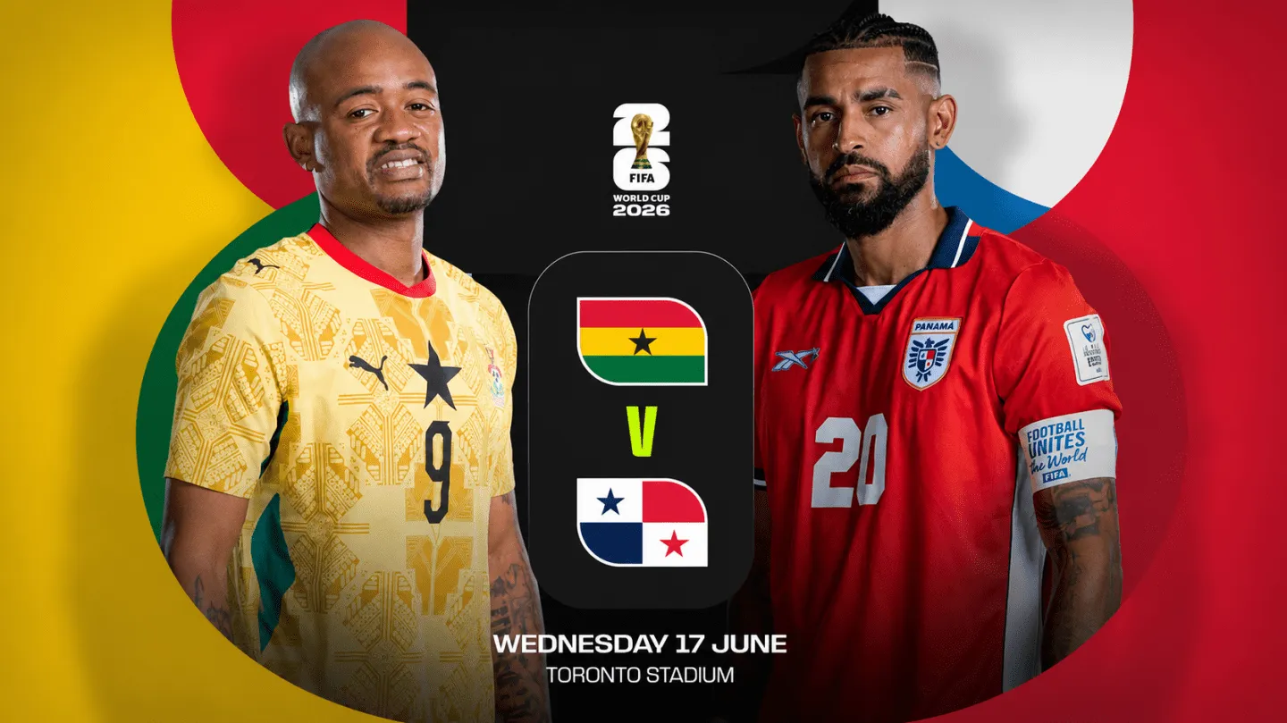 Partido entre Ghana y Panamá en el Mundial 2026