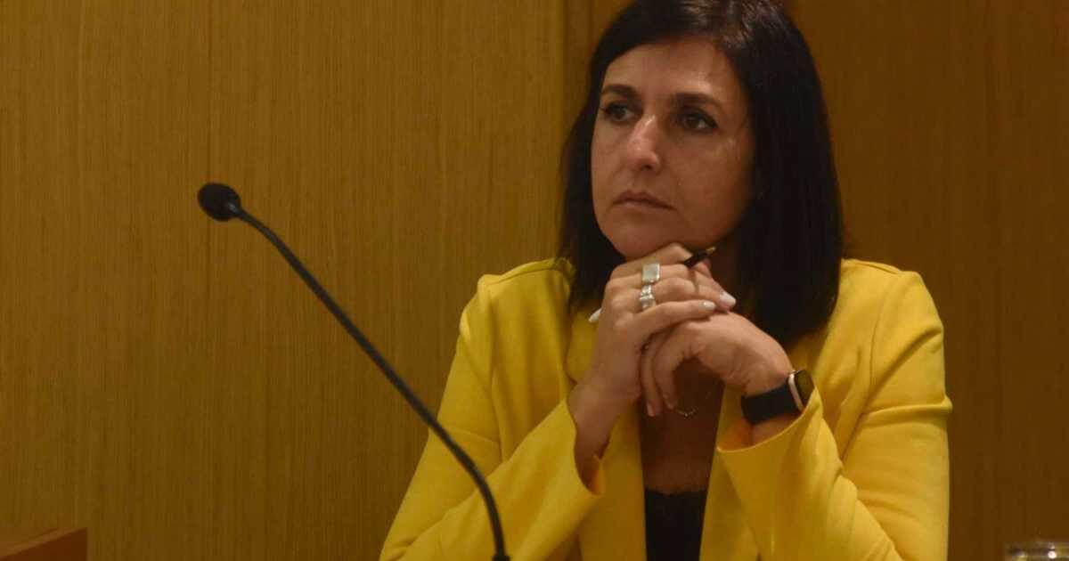 Marcela González Abdala en un debate sobre la Carta Orgánica de Bariloche