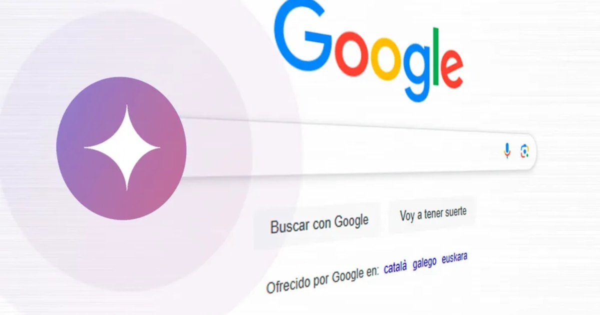 Interfaz de Google Chrome con acceso al Modo IA