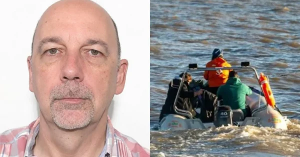Búsqueda de pescadores desaparecidos en el Río de la Plata