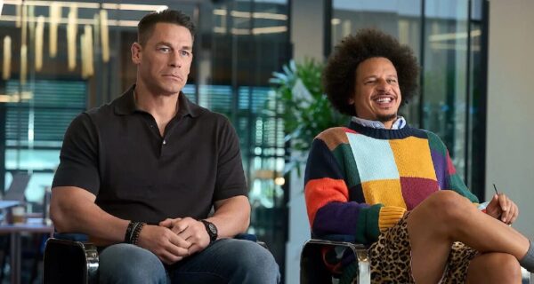 Escena de la película Hermanito con John Cena y Eric André