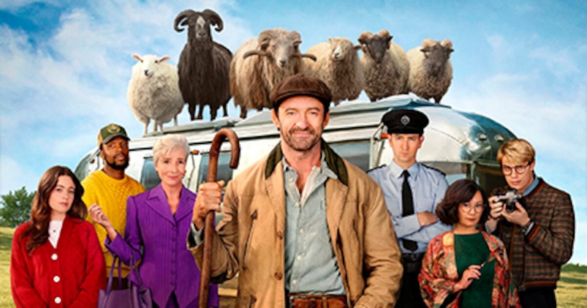 Hugh Jackman y Emma Thompson en Las Ovejas Detectives