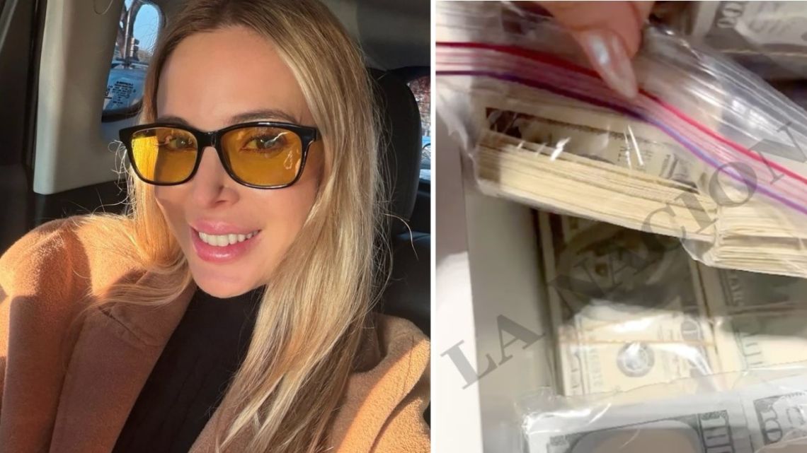 Jésica Cirio y Martín Insaurralde en el centro de un escándalo por videos de dinero