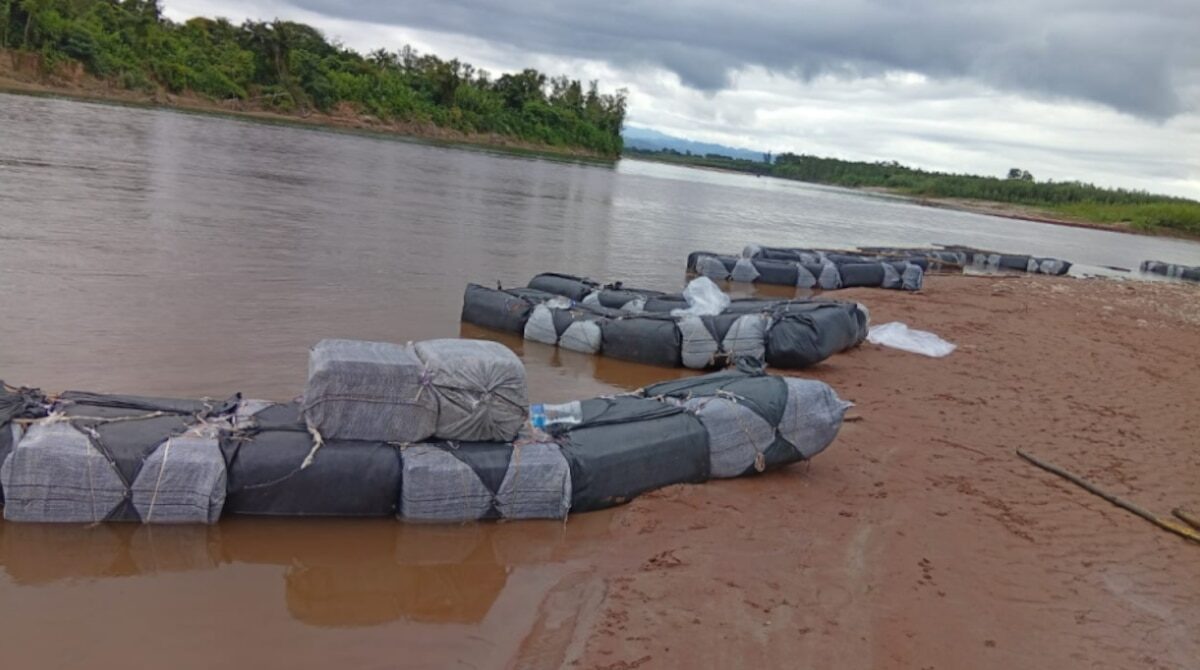 Incautan más de mil kilos de hojas de coca y 22 mil paquetes de cigarrillos en Salta