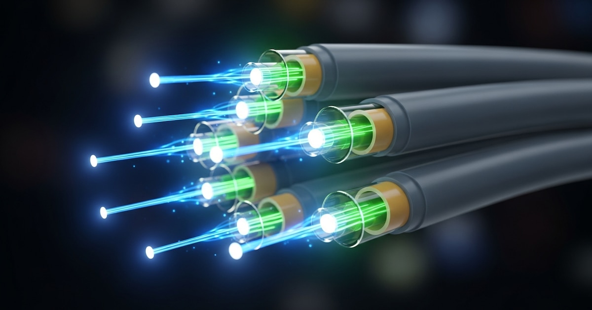 Nuevo sistema de fibra óptica en China