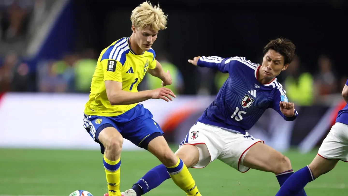 Partido entre Japón y Suecia en el Mundial 2026