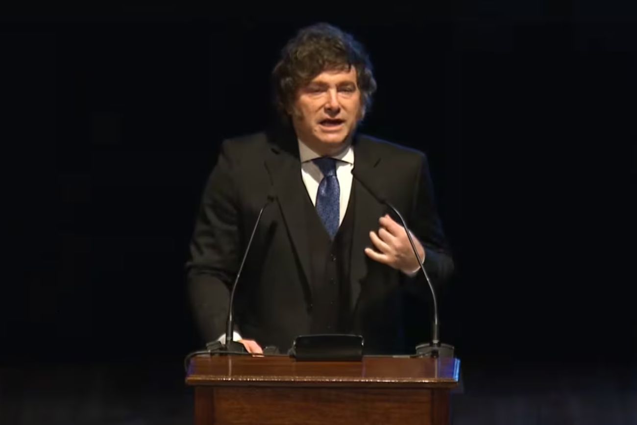 Javier Milei critica a Florencia Peña por fake news sobre Jorge Messi