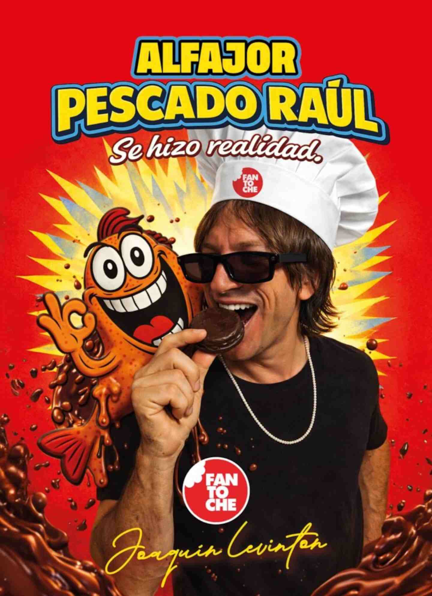Joaquín Levinton presenta un nuevo helado tras el éxito de su alfajor
