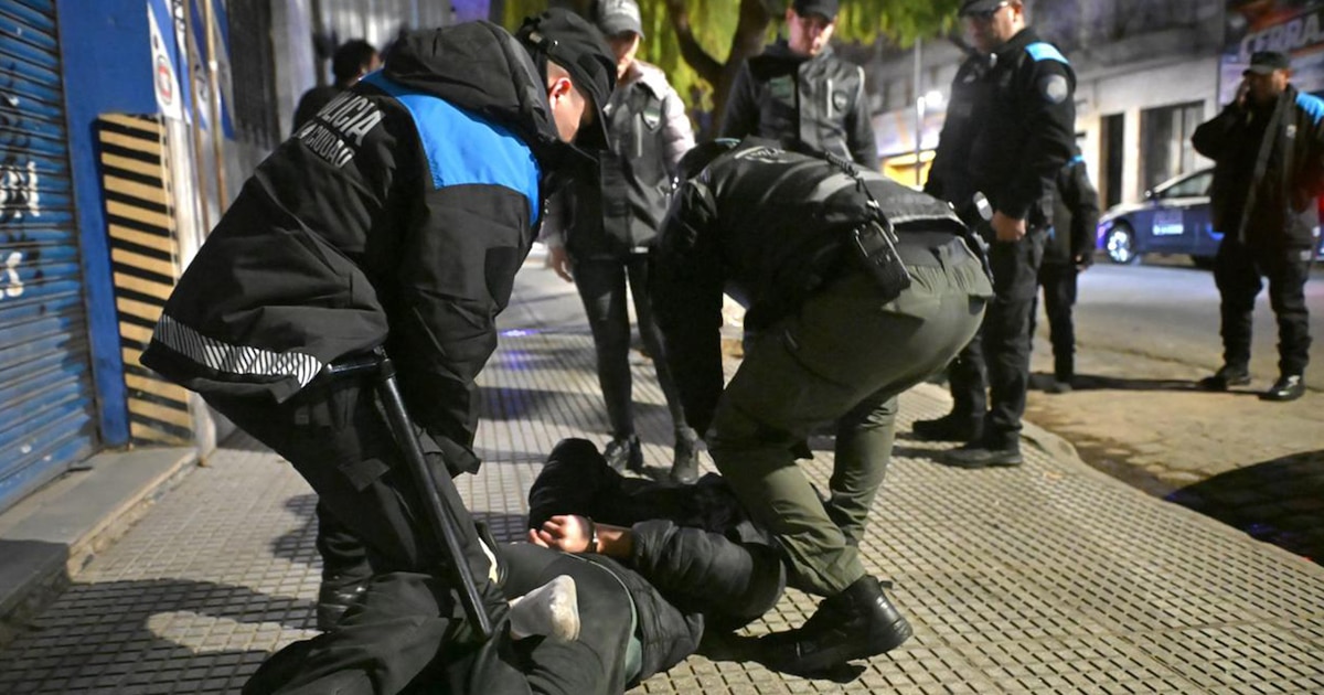 Protesta contra trapitos en Buenos Aires