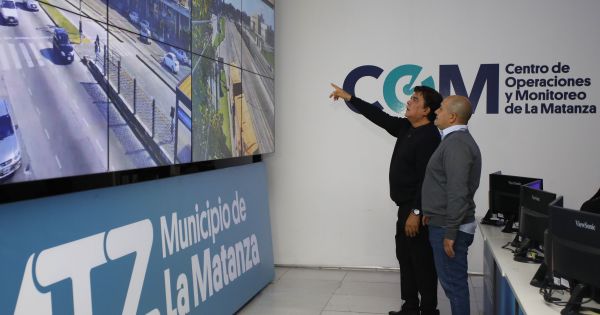 Intendencia de La Matanza presenta nuevo sistema de emergencias