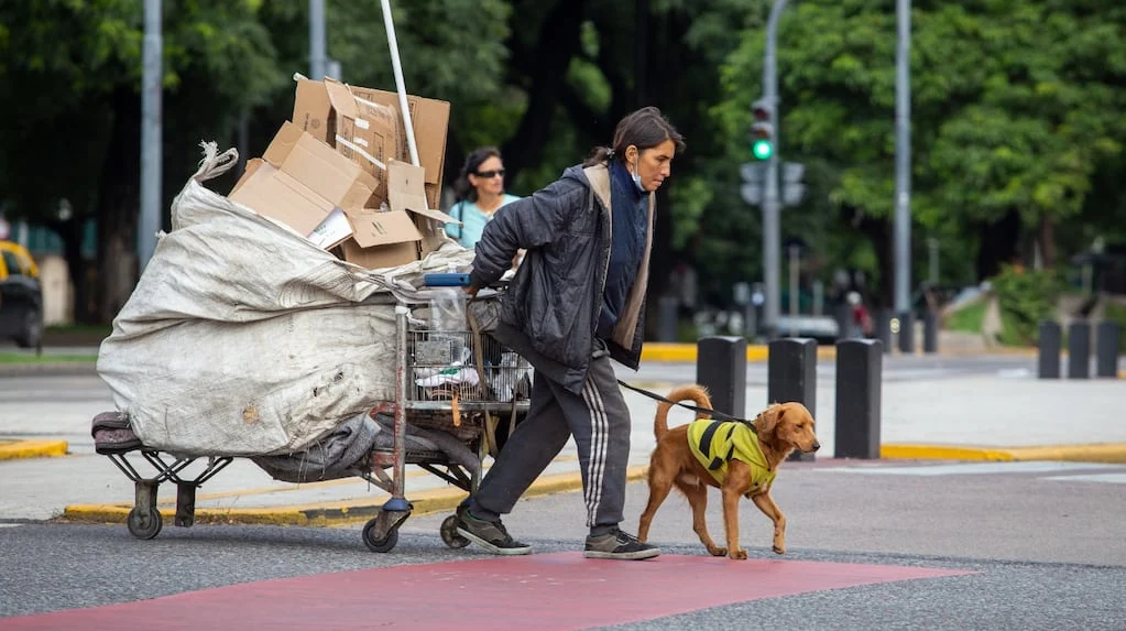 Gráfico que muestra el aumento de la pobreza en Buenos Aires