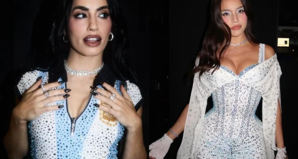 Lali Espósito y Emilia Mernes con looks celestes y blancos en el Mundial 2026