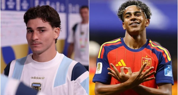 Lamine Yamal y Julián Álvarez en el Mundial 2026