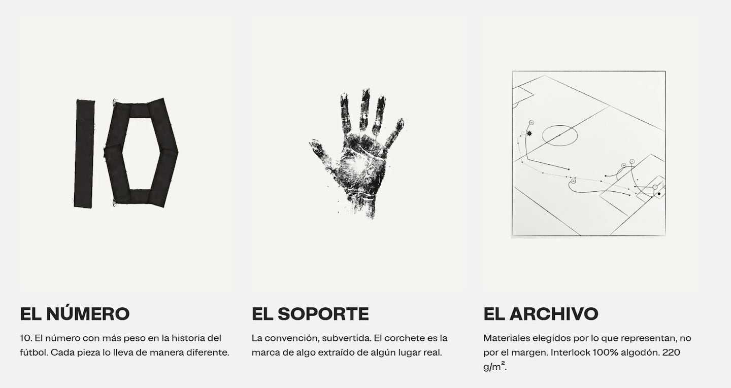 Lanzan la primera marca de moda oficial de Diego Maradona con el aval de su familia
