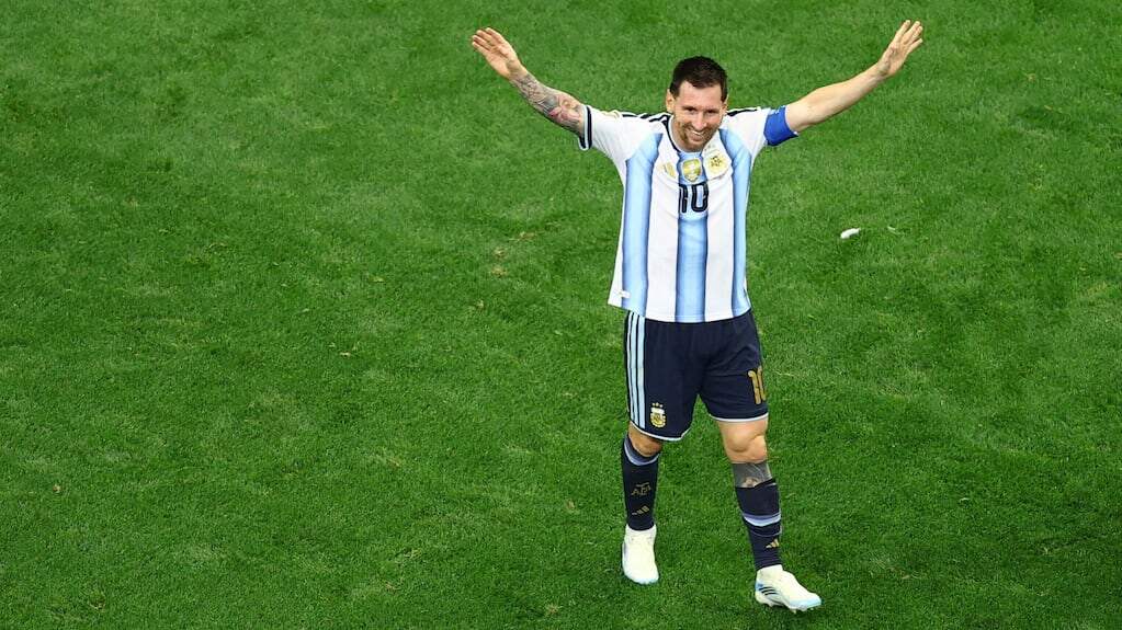 Lionel Messi celebrando su 39 cumpleaños en el Mundial 2026