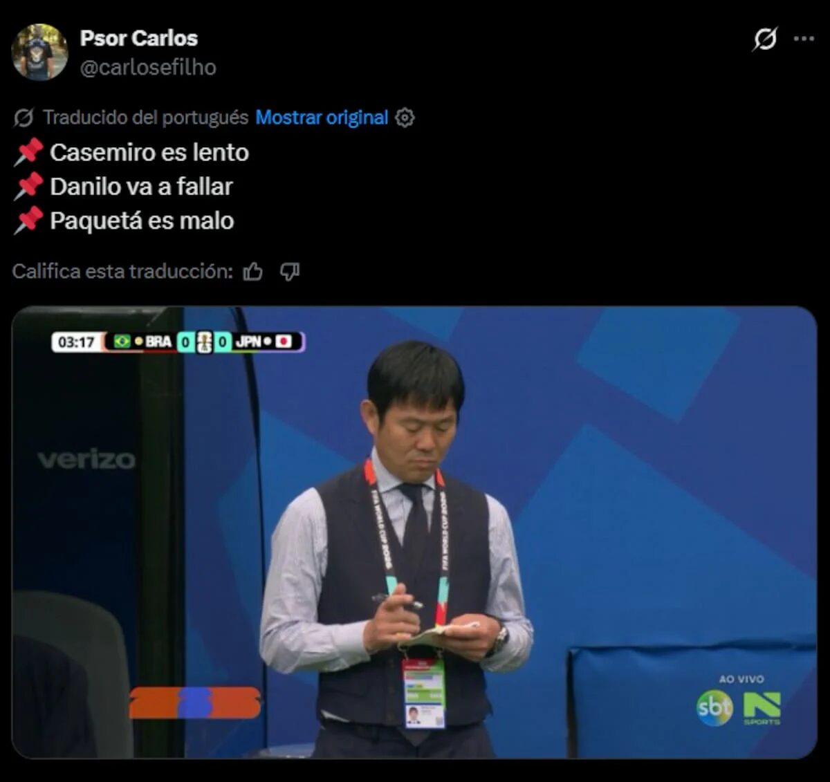 Los Memes Más Divertidos del Partido Brasil vs Japón en el Mundial 2026