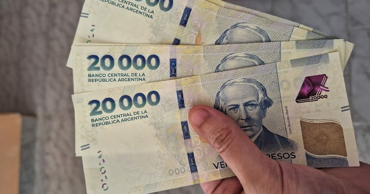 Gráfico de aumento salarial en Argentina