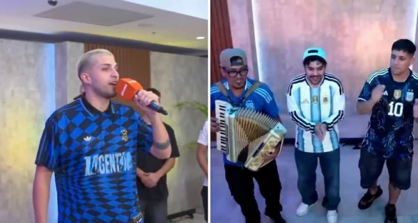 Luqiano presenta su canción para alentar a la selección argentina