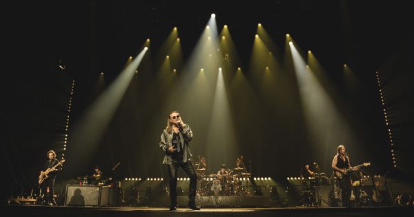 Maná en concierto en el Estadio River Plate