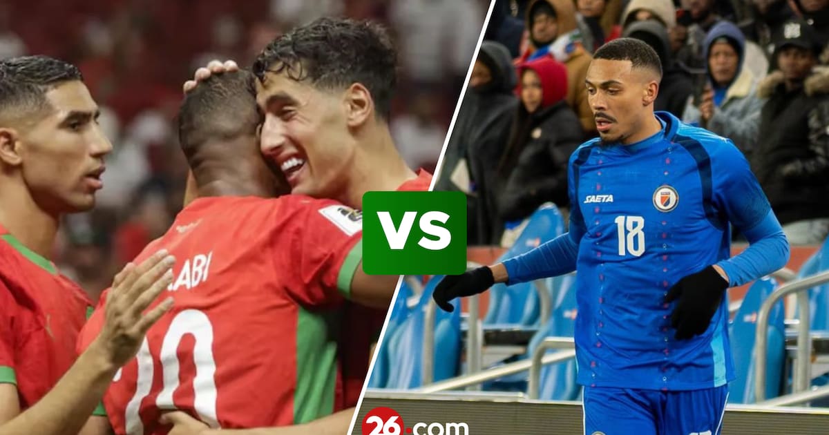 Partido entre Marruecos y Haití en el Mundial 2026