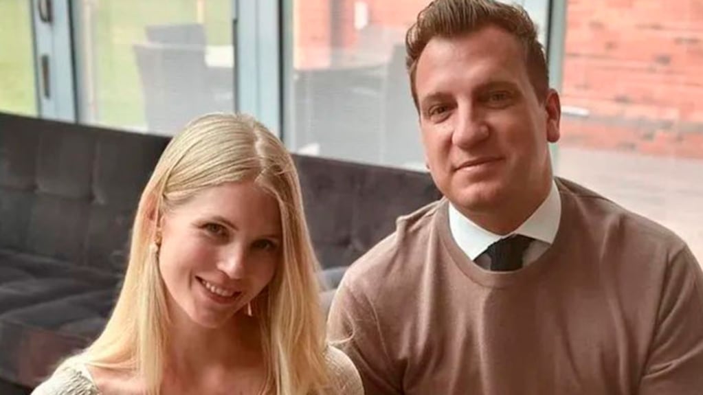 Maxi López y Daniela Christiansson juntos