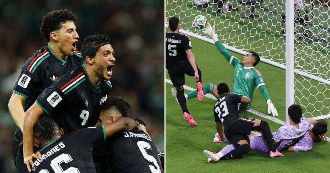 Celebración del equipo mexicano tras la victoria ante Corea del Sur en el Mundial 2026