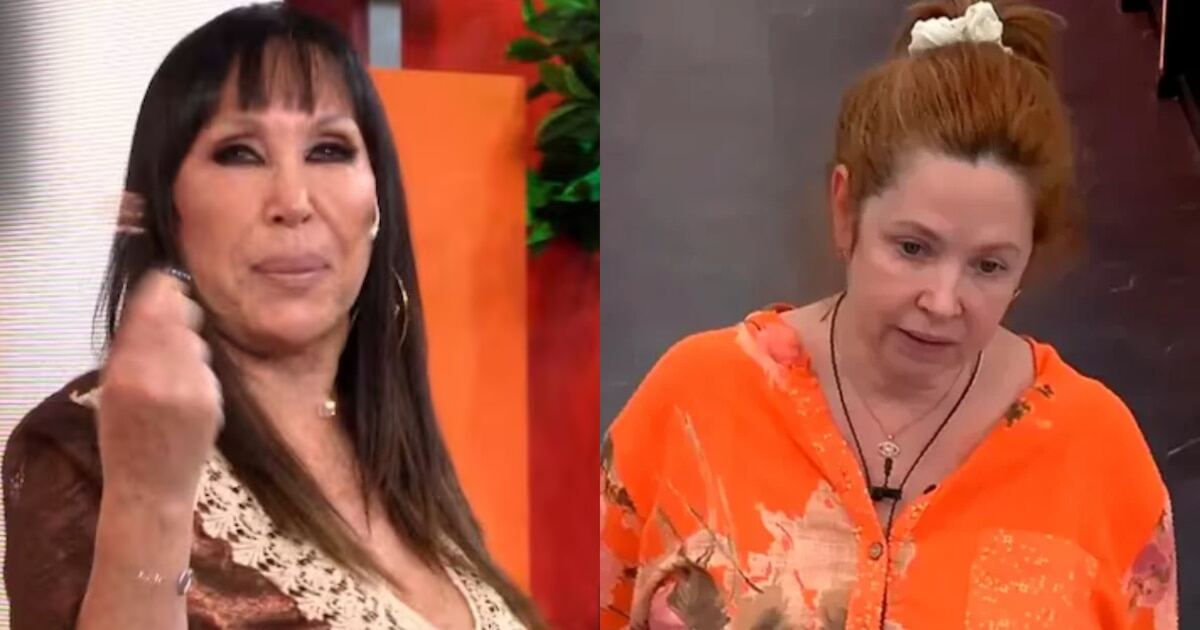 Moria Casán critica a Andrea del Boca en Gran Hermano
