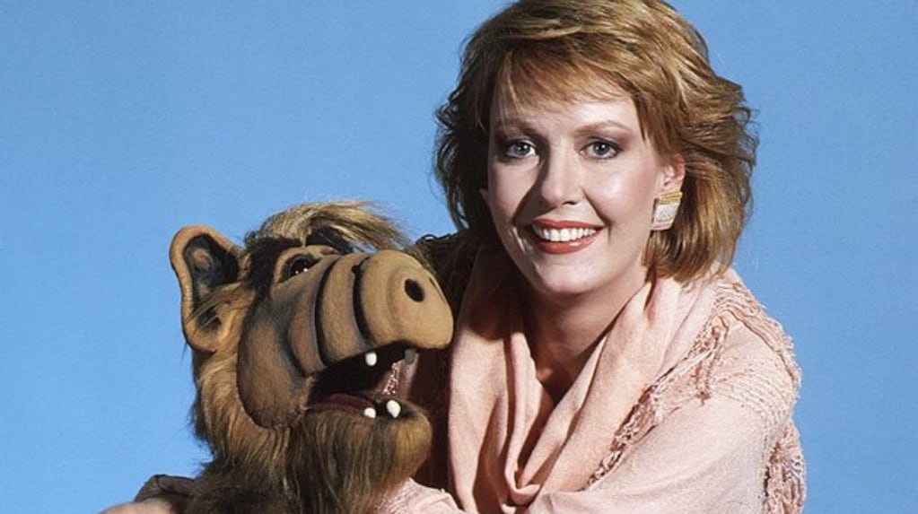 Anne Schedeen en su papel de Kate Tanner en Alf