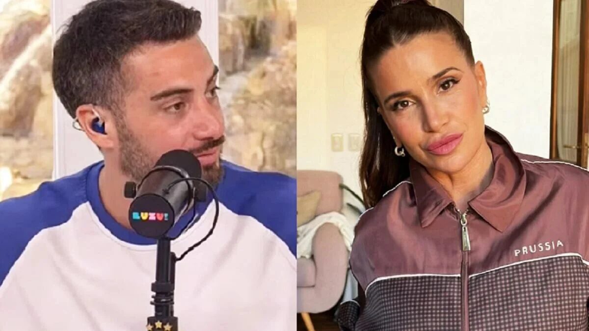 Nico Occhiato y el equipo de Luzu durante la cobertura del Mundial 2026