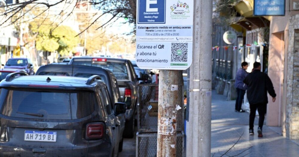 Estacionamiento medido en Viedma