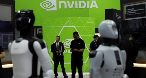 Robot humanoide de Nvidia en un entorno laboral