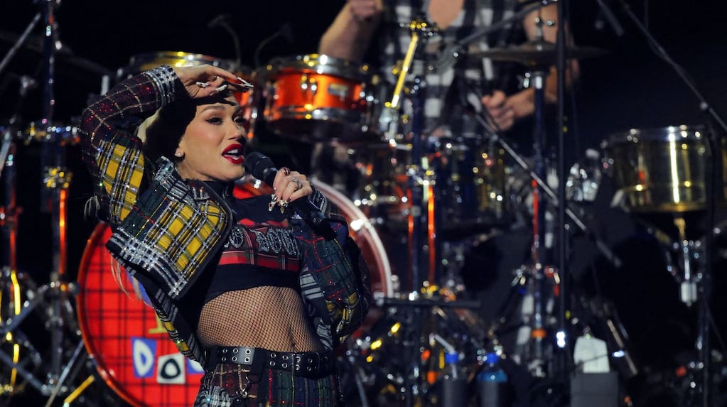 Olivia Rodrigo en el show de No Doubt en Las Vegas