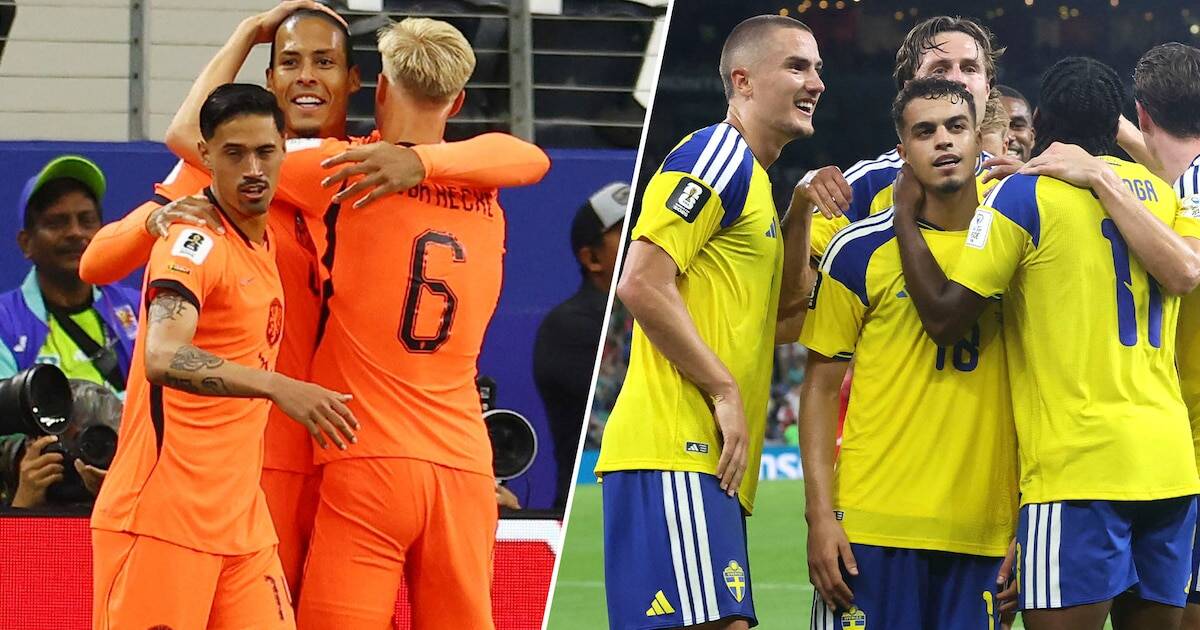 Partido entre Países Bajos y Suecia en el Mundial 2026