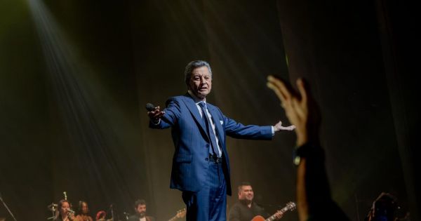 Palito Ortega en concierto en el Teatro Ópera