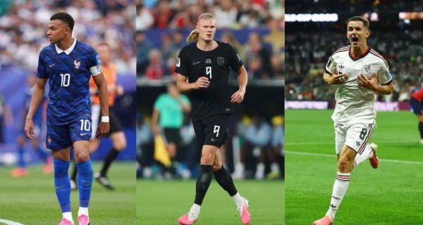 Jugadores de Costa de Marfil y Noruega durante el Mundial 2026