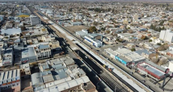Imagen de la Avenida Mosconi en Neuquén