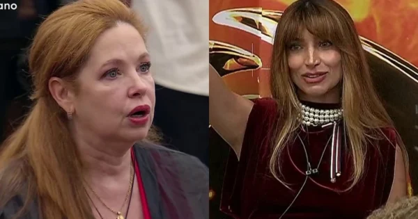 Sol Abraham y Andrea Del Boca discutiendo en Gran Hermano