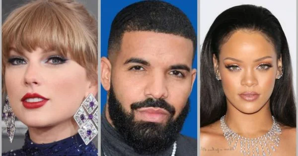 Taylor Swift en una presentación en vivo