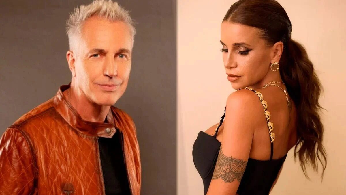 Florencia Peña y Marley en una presentación anterior