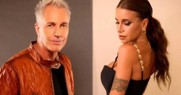 Florencia Peña y Marley en una presentación anterior
