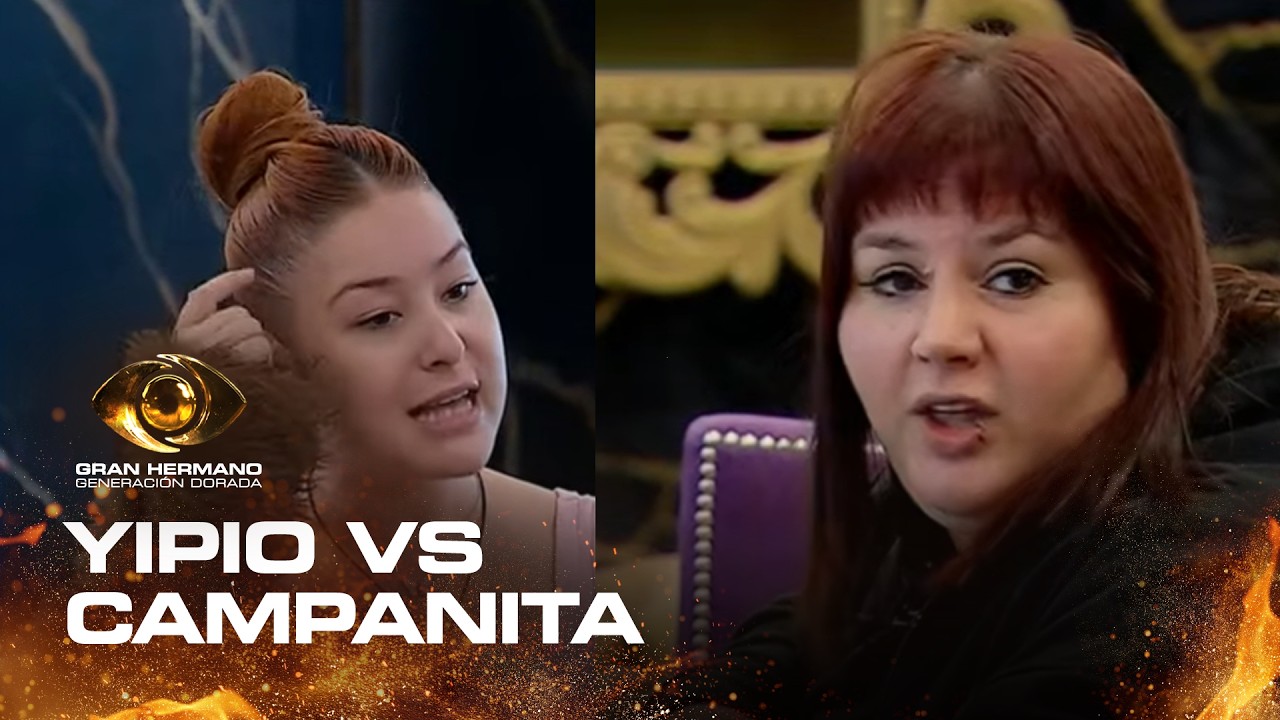 Yipio y Campanita discutiendo en Gran Hermano 2026