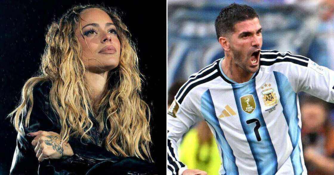 Tini Stoessel y Rodrigo De Paul celebran el triunfo de Argentina en el Mundial 2026