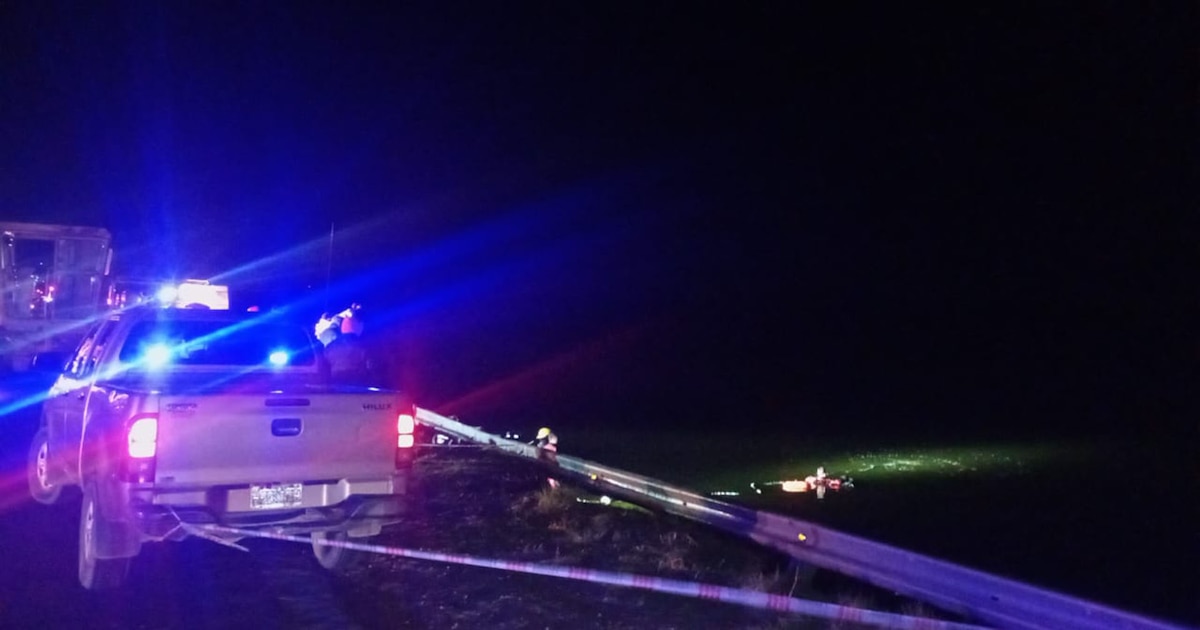 Camioneta Ford EcoSport accidentada en La Pampa