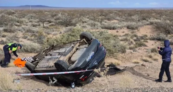 Accidente de Gonzalo Orellana en la Ruta 22