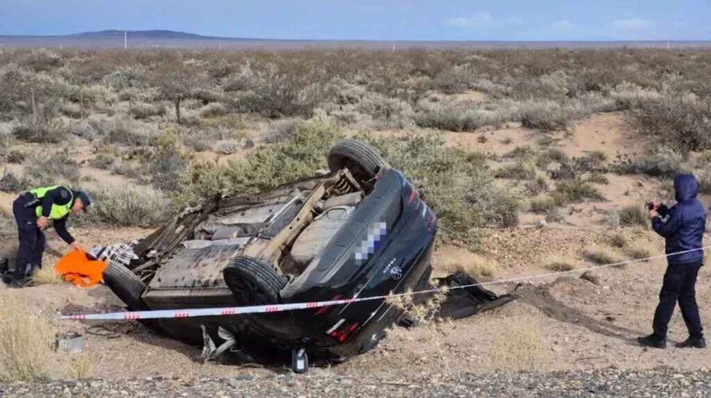 Accidente de Gonzalo Orellana en la Ruta 22